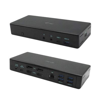 I-TEC ACCESSORIES I-TEC USB-C Quattro Display Docking Station with Power DELIV