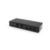 i-tec USB-C Quattro Docking Station for 4 Displays with Power Delivery 85W - 2X DisplayPort, 2X HDMI, 1x GLAN, 5X USB 3.0, 1x USB-C, 2X Jack for Audio and Microphone view 3