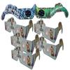 HolidayEyes(R) 6 Pair - 3D Christmas Glasses - TEDDY BEAR Glasses 6 pair variety pack - 5 Teddy Bear Glasses and 1 Christmas/New Years Fireworks Glasses - ready to wear view 2