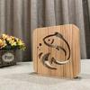 XDG Fish Theme 3D Wooden lamp LED Night Light Home Room Decoration Creative Table Lamps for Kids Gift view 2