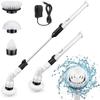 Spin Scrubber, 360 Cordless Tub and Tile Scrubber, Multi-Purpose Power Surface Cleaner with 3 Replaceable Cleaning Scrubber Brush Heads, 1 Extension Arm and Adapter view 1