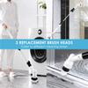 Spin Scrubber, 360 Cordless Tub and Tile Scrubber, Multi-Purpose Power Surface Cleaner with 3 Replaceable Cleaning Scrubber Brush Heads, 1 Extension Arm and Adapter view 3