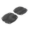 Three T Front Fairing Aluminum Speaker Mesh Cover for Harley Electra Glide FLHT 1998-2013, Street Glide FLHX 2006-2013, Trike FLHXXX 2010-2011, FLHTCUTG 2009-2013, Black view 3