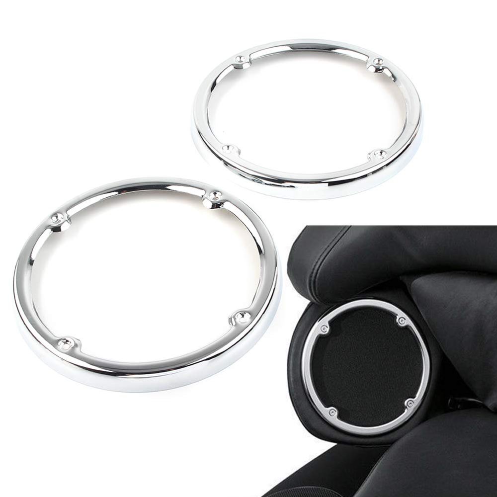 FSFY Speaker Cover Trim Motorcycle Accessories for Harley Electra Glide Ultra Limited Tri Glide 2014-2019