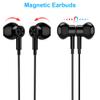 3.5mm Earbuds Noise Canceling Headphones with Microphone Magnetic in-Ear Wired 3.5mm Jack Earphone for Chormebook Moto G Stylus Power Pure for Google Pixel 4a 5a for Samsung S10 S10e A03s A14 A13 A15 view 2