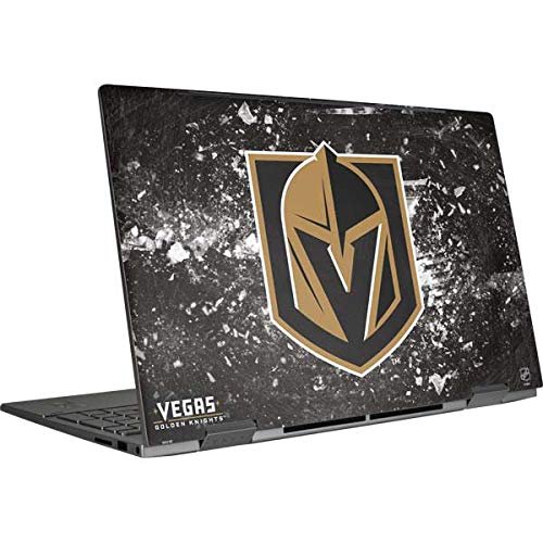 Skinit Decal Laptop Skin Compatible with HP Envy x360 Convertible 15-ed0047nr (2020) - Officially Licensed NHL Vegas Golden Knights Frozen Design