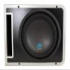 Alpine S-SB10V Loaded 10" 600w S-W10D4 Sub Enclosure Box Bundle with ALPINE S-A60M 600 Watt RMS Mono Car Audio Amplifier Subwoofer Amp Class-D and Rockville RWK41 4 Gauge Car Amp Wiring Kit (3 Items) view 3