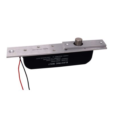 DC 12V 24V Electric Drop Bolt Lock Door Access Control Delay Adjustable