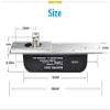 DC 12V 24V Electric Drop Bolt Lock Door Access Control Delay Adjustable view 4