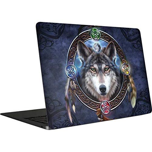 Decal Laptop Skin Compatible with MacBook Air 13in (2020) - Tate and Co. Celtic Wolf Guide Design