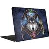 Decal Laptop Skin Compatible with MacBook Air 13in (2020) - Tate and Co. Celtic Wolf Guide Design view 1