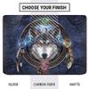 Decal Laptop Skin Compatible with MacBook Air 13in (2020) - Tate and Co. Celtic Wolf Guide Design view 4