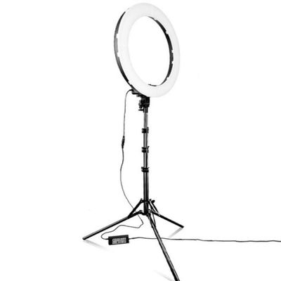ABETTERU Photography 18 Inch LED Ring Light with 7 Adjustable Tripod Stand Remote Control 3200K-5500K Dimmable Ring Light for TIKTOK,Video Live Stream, Photography Compatible with iPhone Android