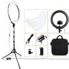 ABETTERU Photography 18 Inch LED Ring Light with 7 Adjustable Tripod Stand Remote Control 3200K-5500K Dimmable Ring Light for TIKTOK,Video Live Stream, Photography Compatible with iPhone Android view 2