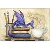 Skinit Decal Laptop Skin Compatible with HP Envy x360 Convertible 15-ed0047nr (2020) - Tate and Co. Whats in Here Coffee Dragon Design view 2
