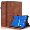 Case for Lenovo Tab M10 FHD Plus 10.3 inch 2020 Model PU Leather Folio Stand Cover Shell with Pencil Holder and Card Slot for Lenovo Tab M10 Plus (2nd Gen) TB-X606F / TB-X606X Tablet - Brown view 1
