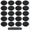 Rockville Rock Matrix 4 Bundle: 4-Zone 70V Commercial Matrix Amplifier with Source Routing and Bluetooth, (10) Pair CC525T Black 5.25 in in-Ceiling Speakers for Restaurant Audio, 11-Items view 1