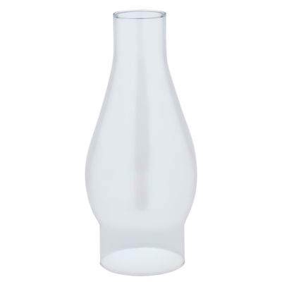 OHLECTRIC 2-5/8-Inch Handblown Clear Glass Chimney for Oil Lamp Use with Converted Electric Lamps Ideal Replacement Shade for Oil Lamps, 1-Pack OL-39179