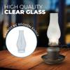 OHLECTRIC 2-5/8-Inch Handblown Clear Glass Chimney for Oil Lamp Use with Converted Electric Lamps Ideal Replacement Shade for Oil Lamps, 1-Pack OL-39179 view 4