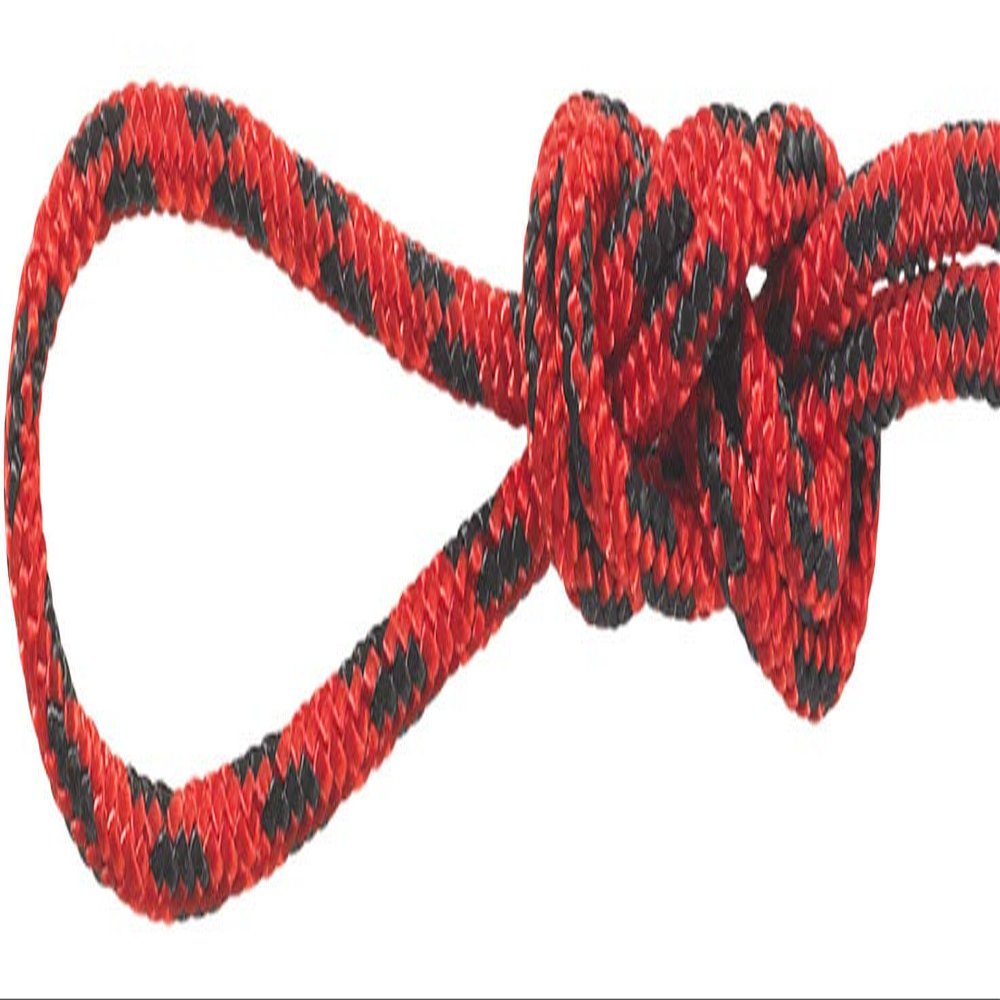 Montauk Rope 1/8" Polyester Accessory Cord (Red and Black, 25)