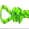 Montauk Rope 9/32'' Polyester Accessory Cord - Green and Blue - 100 ft. view 1