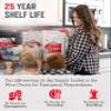 ReadyWise 30 Day Emergency Food Supply - 296 Servings, 2 Buckets, Freeze Dried Protein Meals, Survival Food Storage, Ready to Eat, up to 25 Year Shelf Life view 3