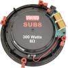 Earthquake Sound SUB8 Passive in-Wall/in-Ceiling 8" Subwoofer view 3