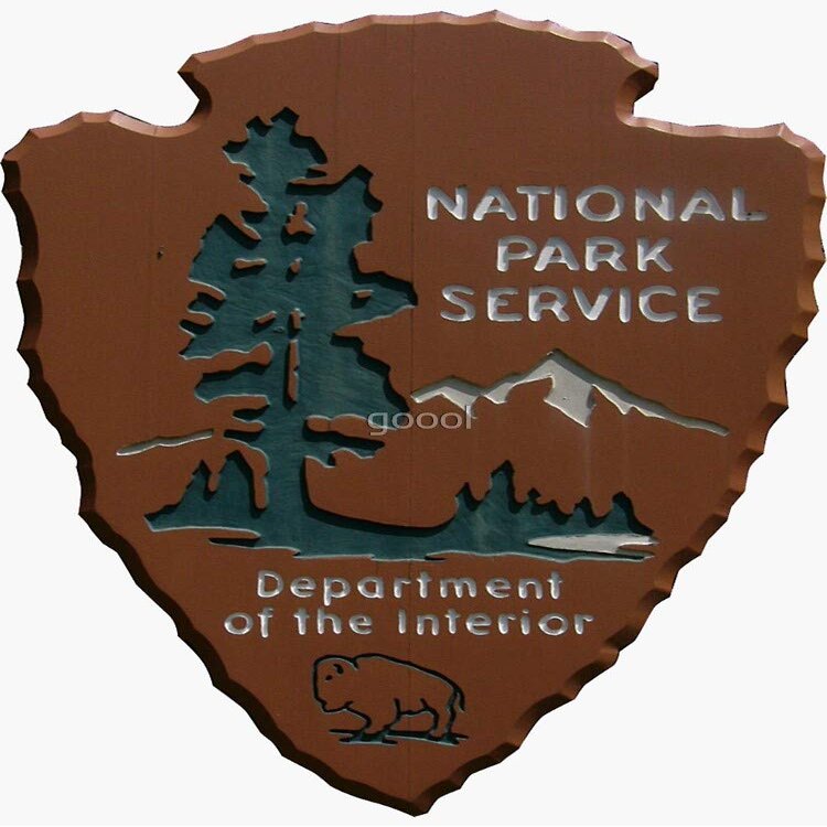 ALT National Park Service - Sticker Graphic -Stickers for Hydroflask Water Bottles Laptop Computer Skateboard, Waterproof Decal Stickers