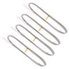 61 Inch Stainless Steel Nylon Brush Drain Hole Dredging Tool Long Sink Kitchen to Bathroom Tub view 2