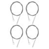 61 Inch Stainless Steel Nylon Brush Drain Hole Dredging Tool Long Sink Kitchen to Bathroom Tub view 4