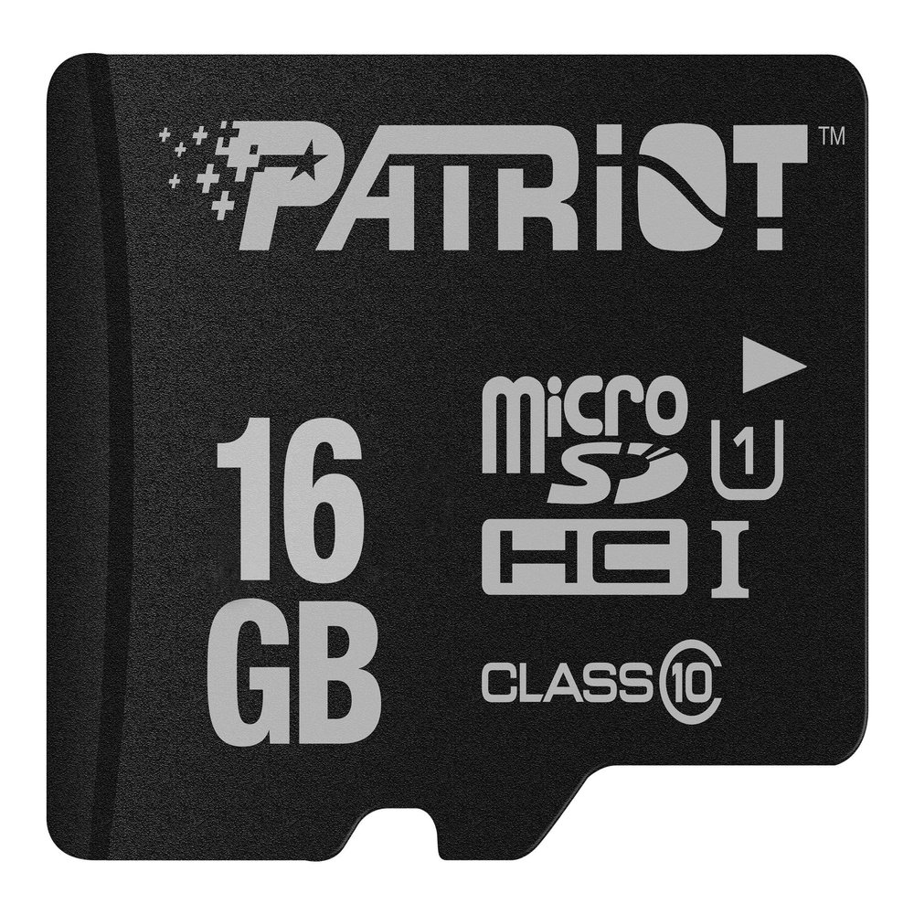 Patriot LX Series Micro SD Flash Memory Card 16GB