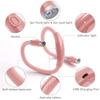 Betensh LED Neck Reading Light, Book Light for Reading in Bed,3 Brightness Levels Rechargeable, Long Lasting, Perfect for Reading, Knitting, Camping, Repairing (Light Pink) view 3
