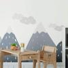 Giant Scandinavian Mountain Wall Sticker for Children 65 x 190 cm Dinka view 2