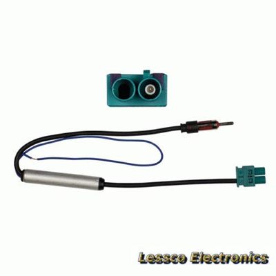 40-EU56 European Dual Fakra Antenna Adapter, Compatible With Select European vehicles 2009-up