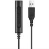 Sandberg 2in1 Office Headset Jack+USB 2in1 Office Headset Jack+USB, 126-21 (2in1 Office Headset Jack+USB, Headphones, Head-Band, Office/Call Center, Black, Binaural, Volume +, Volume -) view 2