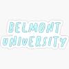 Belmont University - Pack of 3 Stickers - Auto, Wall, Laptop, Cell, Truck Sticker for Windows, Cars, Trucks view 1