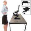 Adjustable Laptop Cooling Stand, Ergonomic Lap Desk Bed Couch Table, Laptop Stand Computer, Portable Laptop Workstation Notebook Stand Reading Holder, USB Fan, Mouse Pad, Riser Desk Table TV Bed Tray view 3