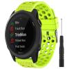 Compatible for Garmin Forerunner 745 Band, YOUkei Quick Release Silicone Replacement Wristbands Sport Strap with Metal Buckle Compatible for Garmin Forerunner 745 Smartwatch (Green) view 1