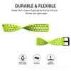 Compatible for Garmin Forerunner 745 Band, YOUkei Quick Release Silicone Replacement Wristbands Sport Strap with Metal Buckle Compatible for Garmin Forerunner 745 Smartwatch (Green) view 2
