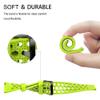 Compatible for Garmin Forerunner 745 Band, YOUkei Quick Release Silicone Replacement Wristbands Sport Strap with Metal Buckle Compatible for Garmin Forerunner 745 Smartwatch (Green) view 4