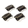 DUO ER 4pcs Antique Furniture Cabinet Handles Wooden Case Knobs Tool Boxes Handles Kitchen Drawer Pull for Furniture Hardware Bronze (Color : 65x63mm) view 4