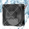 IP67 Waterproof 120mmx38mm 12V DC Cooling Fan High Speed 3500RPM RV Ventilation Exhaust 3-Pin Fan view 1