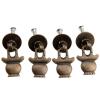 DUO ER 5pcs 38x23mm Antique Bronze Furniture Cabinet Knobs and Handles for Jewelry Wooden Box Door Knob Ring Dresser Drawer Pull Handle view 2