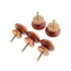 DUO ER 5pcs Wood Cabinet Drawer Wardrobe Knobs Wooden Furniture Handles Cabinet Knobs and Handles Kitchen Door Pulls Furniture Hardware (Color : C) view 2