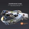 2.5K Mirror Dash Cam Voice Control, Dual Dash Cam with 10" Touch Screen, Rear View Mirror Camera, Waterproof Backup Camera, Parking Assist, Smart Parking Mode, Loop Recording, G-Sensor view 4