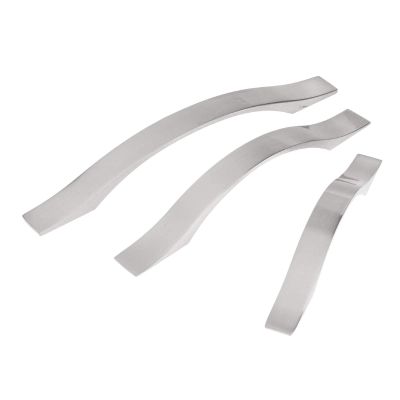 DUO ER 1pc 96/128/160mm Aluminum Alloy Kitchen Cabinet Furniture Handles Wardrobe Cupboard Pull Handle Dresser Drawer Pull Knob (Color : 128mm)