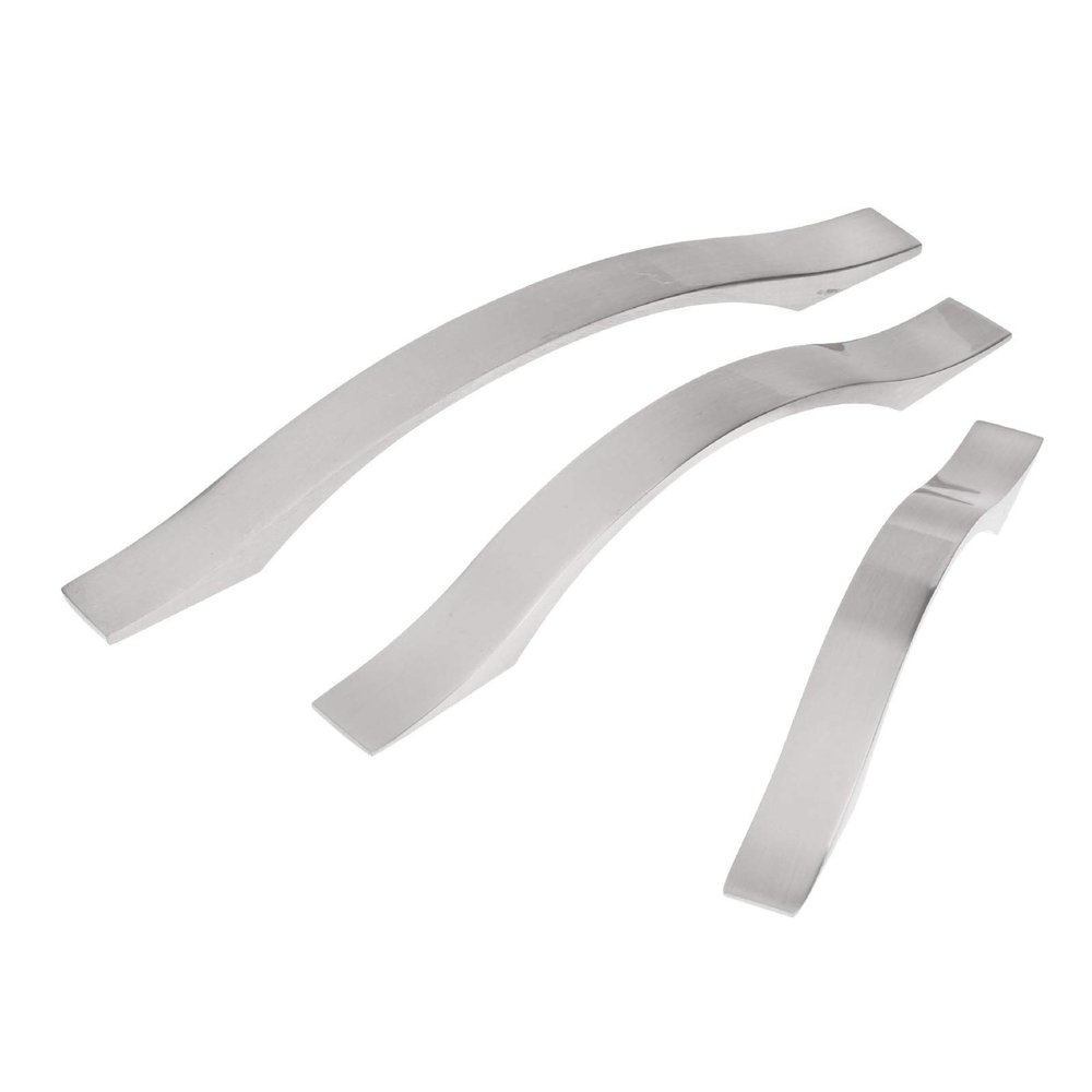 DUO ER 1pc 96/128/160mm Aluminum Alloy Kitchen Cabinet Furniture Handles Wardrobe Cupboard Pull Handle Dresser Drawer Pull Knob (Color : 128mm)
