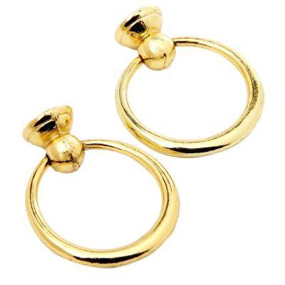 DUO ER 2pcs Antique Zinc Alloy Vintage Cabinet Knob and Handle Kitchen Cabinet Drawer Ring Pull Handles Furniture Handles Home Decor (Color : Color A)