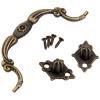 DUO ER 1pc Antique Bronze Furniture Handles Iron Cabinet Knobs and Handles Drawer Door Cupboard Kitchen Pull Handle Furniture Fittings (Color : 93mm Hole spacing) view 4