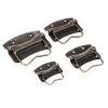 DUO ER 4pcs Antique Furniture Cabinet Handles Wooden Case Knobs Tool Boxes Handles Kitchen Drawer Pull for Furniture Hardware Bronze (Color : 56x54mm) view 3